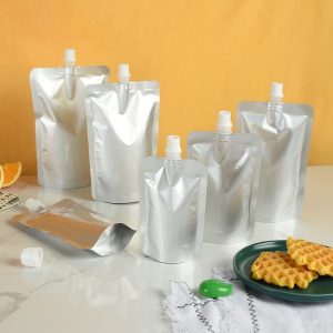 5L All Clear Stand Up Spout Pouch, Liquid Packaging Pouch (100 pcs ...