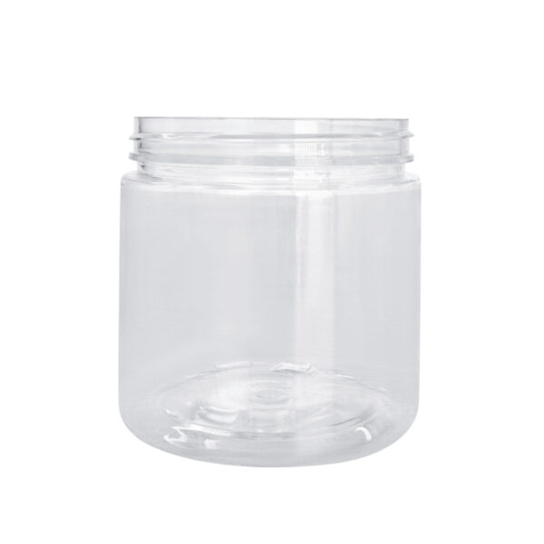 200g/200ml PET Plastic Cosmetic Jar with Lid (100 units) (D71mm x H70mm)