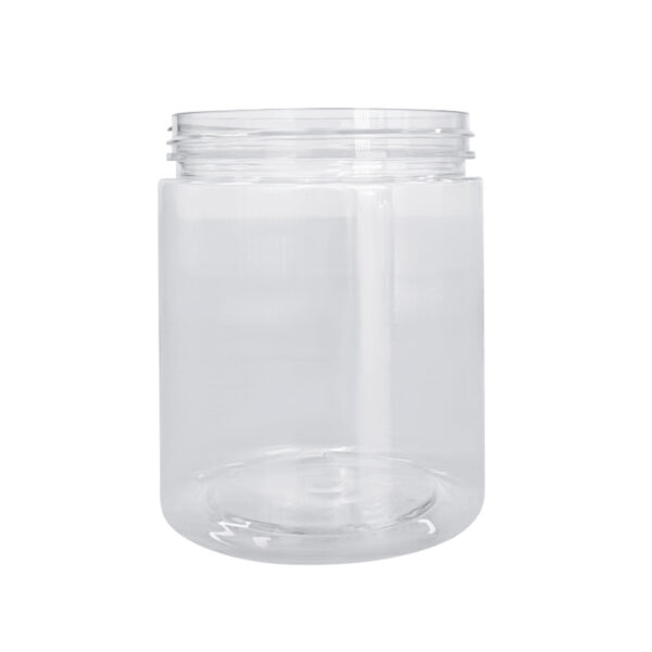 250g/250ml PET Plastic Cosmetic Jar with Lid (100 units) (D71mm x H85mm)