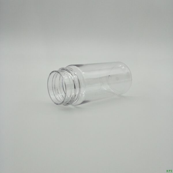 120ml Clear PET Medicine Bottle – Food-Grade Transparent Plastic Pill Container with Secure Screw Cap, Durable and Lightweight