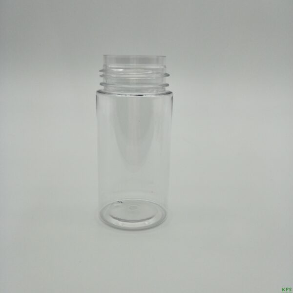 120ml Clear PET Medicine Bottle – Food-Grade Transparent Plastic Pill Container with Secure Screw Cap, Durable and Lightweight