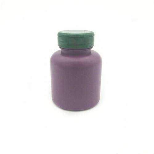 120ml Purple HDPE Pill Bottle with Flip-Top Cap – Ideal for Vitamins, Supplements, and Medications