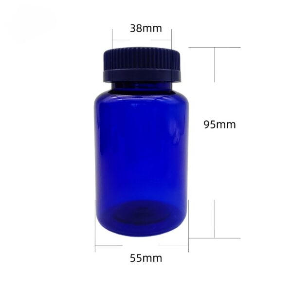 150ml PET Medicine Bottle with Child-Resistant Cap, Ideal for Pills, Tablets, and Capsules