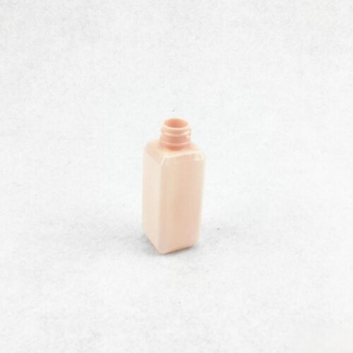 2oz/60ml PET Plastic Pink Square Bottle for Shampoo, Travel-Sized Personal Care Container