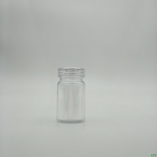 70ml Clear PET Plastic Pill Bottle – Liquid Medicine Storage Container with Secure Screw Cap, Travel-Friendly and Durable