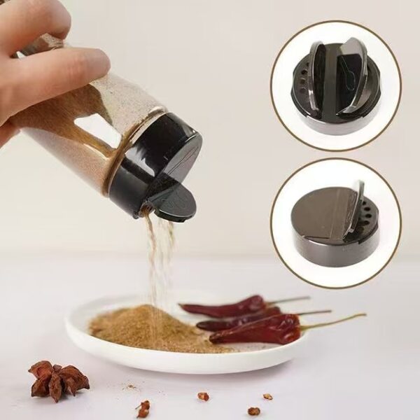 Anti-Slip Pepper Shaker Bottle – Stable and Effortless Seasoning, Perfect for Every Kitchen